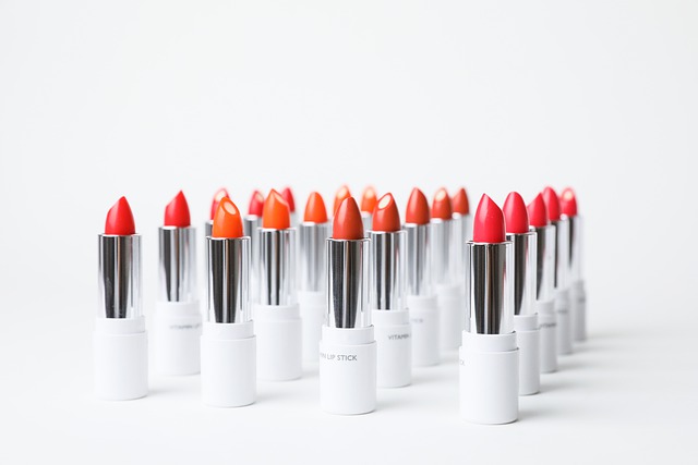 Lipstick various lipsticks of different shades