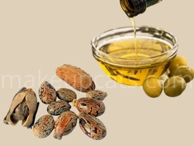 ड्राई बालों के लिए castor oil castor seed & oil